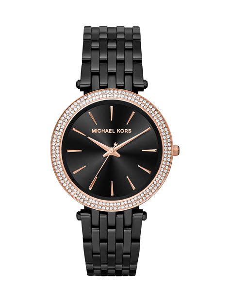 michael kors darci watch black face|Darci Pavé Two.